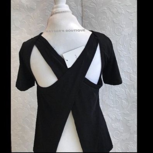 A.L.C organic cotton cross back tshirt - Picture 5 of 6